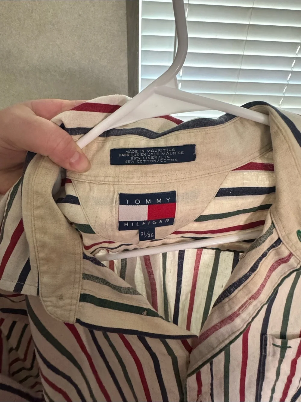 Vintage Tommy Hilfiger Short Sleeve Button Up